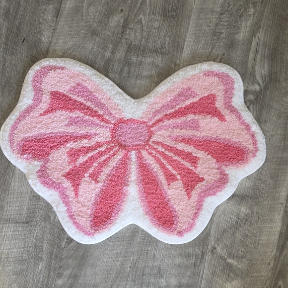Other - Pink Butterfly Shaped Rug